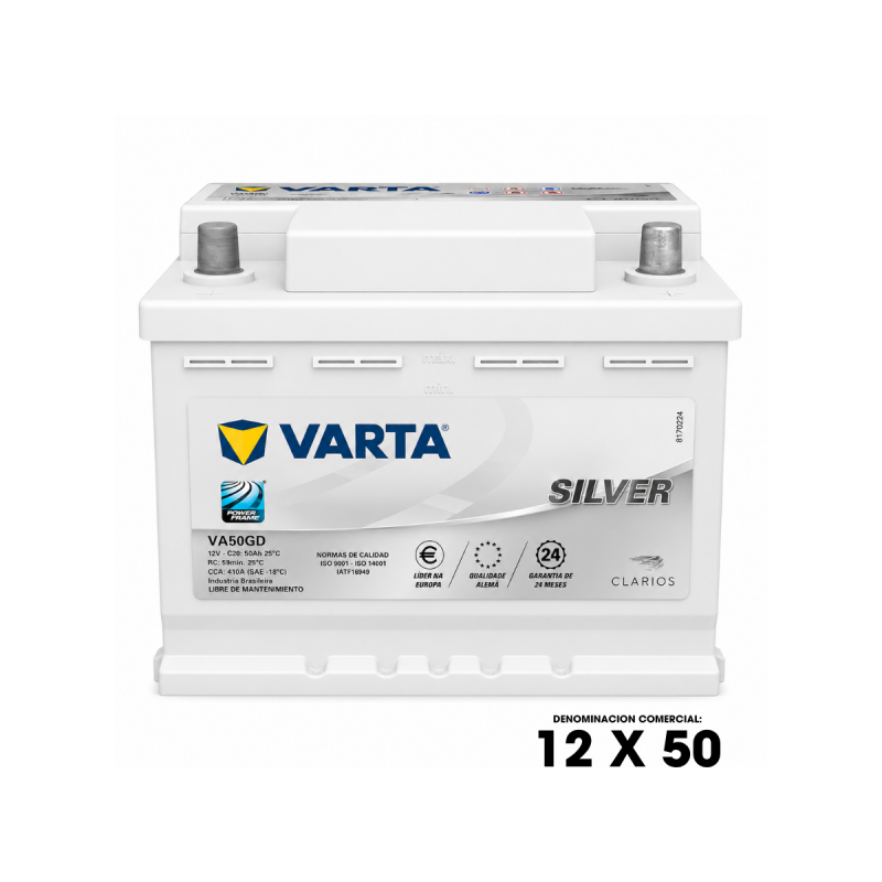 Varta Silver Va50Gd