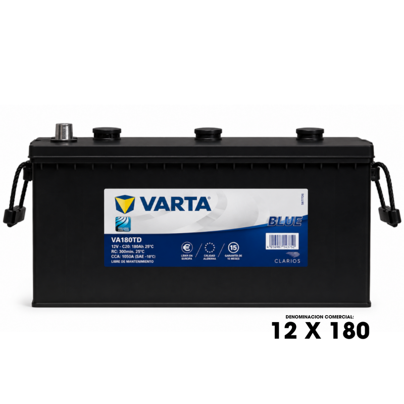Varta Blue Sellada Vpa180Td