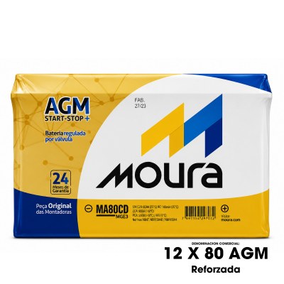 Moura Agm Ma80Cd