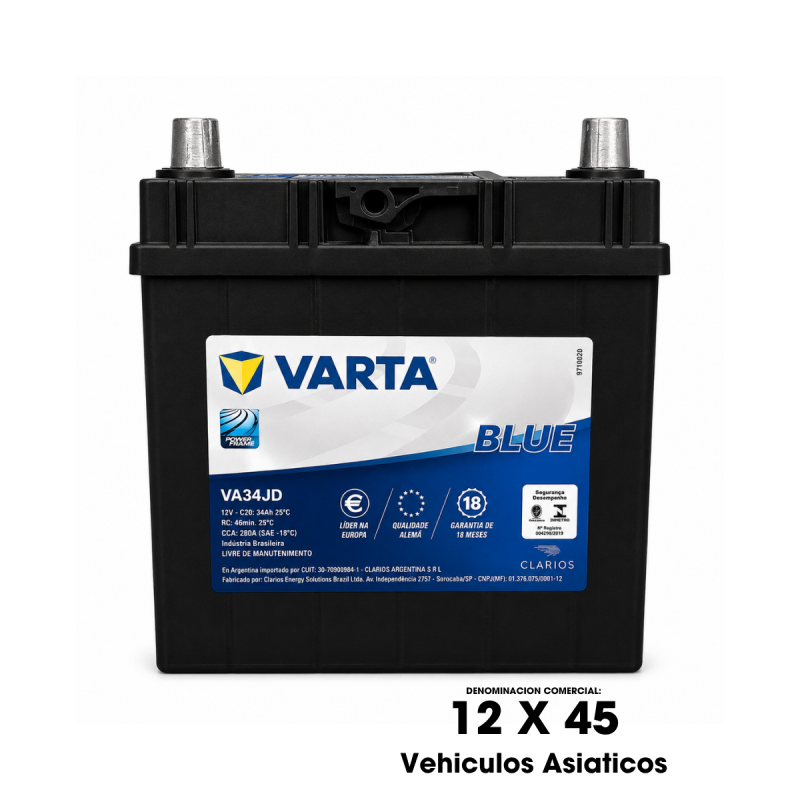 Varta Blue Va34Jd