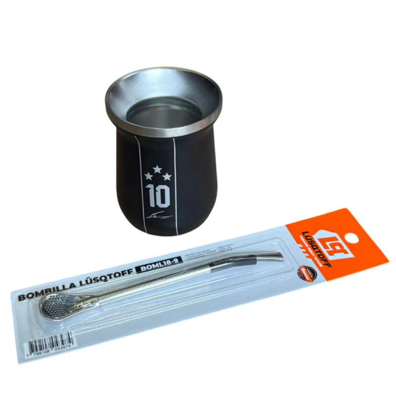 Juego Mate Messi Y Bombilla