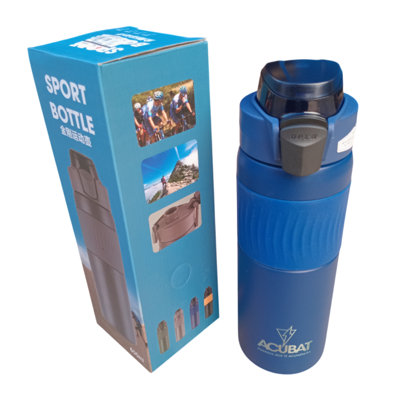Botella Termica Acubat Azul 600Ml